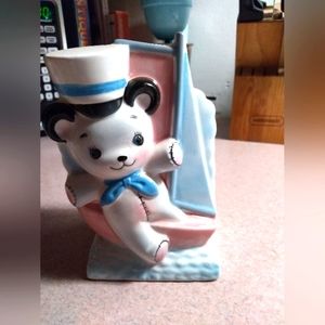 Vintage Teddy Bear planter